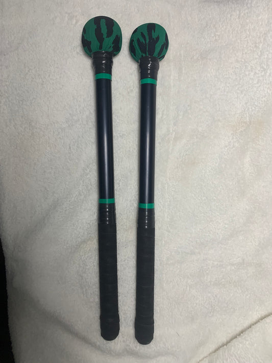 Negra animal print verde